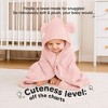 KeaBabies 2pk Snuggle Baby Towels with Hood for Newborn Girls, Boys, Toddlers, Soft & Absorbent Hooded Baby Bath Towels - 2 of 4