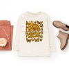 The Juniper Shop Anything Is Possible Daisies Youth Long Sleeve Tee - L - Natural - 3 of 4