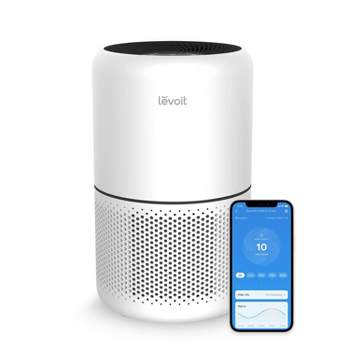 Levoit Air Purifier Core P350, True HEPA Filters for Pet Hairs, Odors,  Dander, Fur, Reduce Allergy Symptoms, for Large Rooms up to 529 sq. ft. Gray