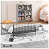 Toy Storage Cabinet, Multi Shelf with Cubby Organizer Three-Tier Kids Bookshelf and Bookcase for Storage Books and Toys, for Bedroom and Playroom - 4 of 4