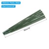 Unique Bargains Green Plastic Wrap Metal Floral Stem Wire for Flower Arrangements - 2 of 4