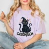 Simply Sage Market Catoween Cat Garment Dyed Tee - 2 of 4