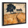 Stupell Industries Impressionist House on Hilltop Floating Frame Canvas Art - 2 of 4