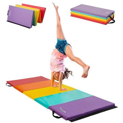 We Sell Mats 4 ft x 8 ft x 1.5 in Gymnastics Mat, Folding Tumbling