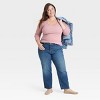 Women's Rib Long Sleeve Scoop Neck T-Shirt - Universal Thread™ - 3 of 3