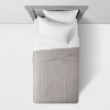 Box Stitch Microfiber Kids' Quilt - Pillowfort™ - 3 of 4