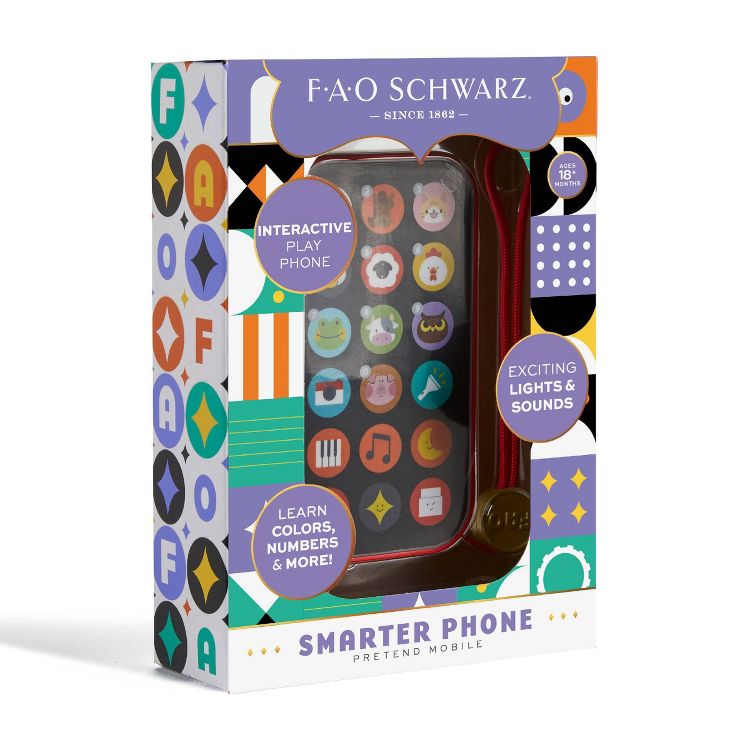 FAO Schwarz Smarter Phone Pretend Play - 18 Months, 6 of 7
