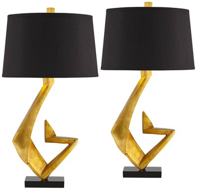 Possini Euro Design Twist Modern Table Lamp 31 Tall Sculptural