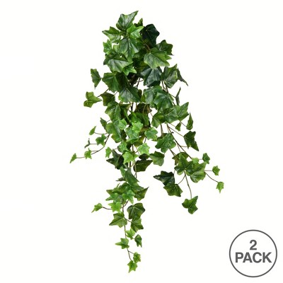 Lush Green Ivy 17" Tabletop Artificial Flora Centerpiece