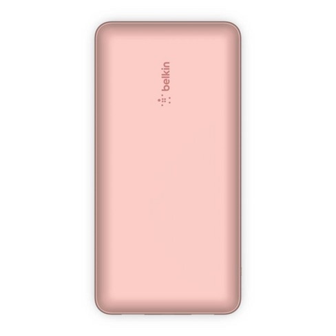 Belkin 20000mah Power Bank 15w Usb-c + 2 12w Usb-a - Rose Gold : Target