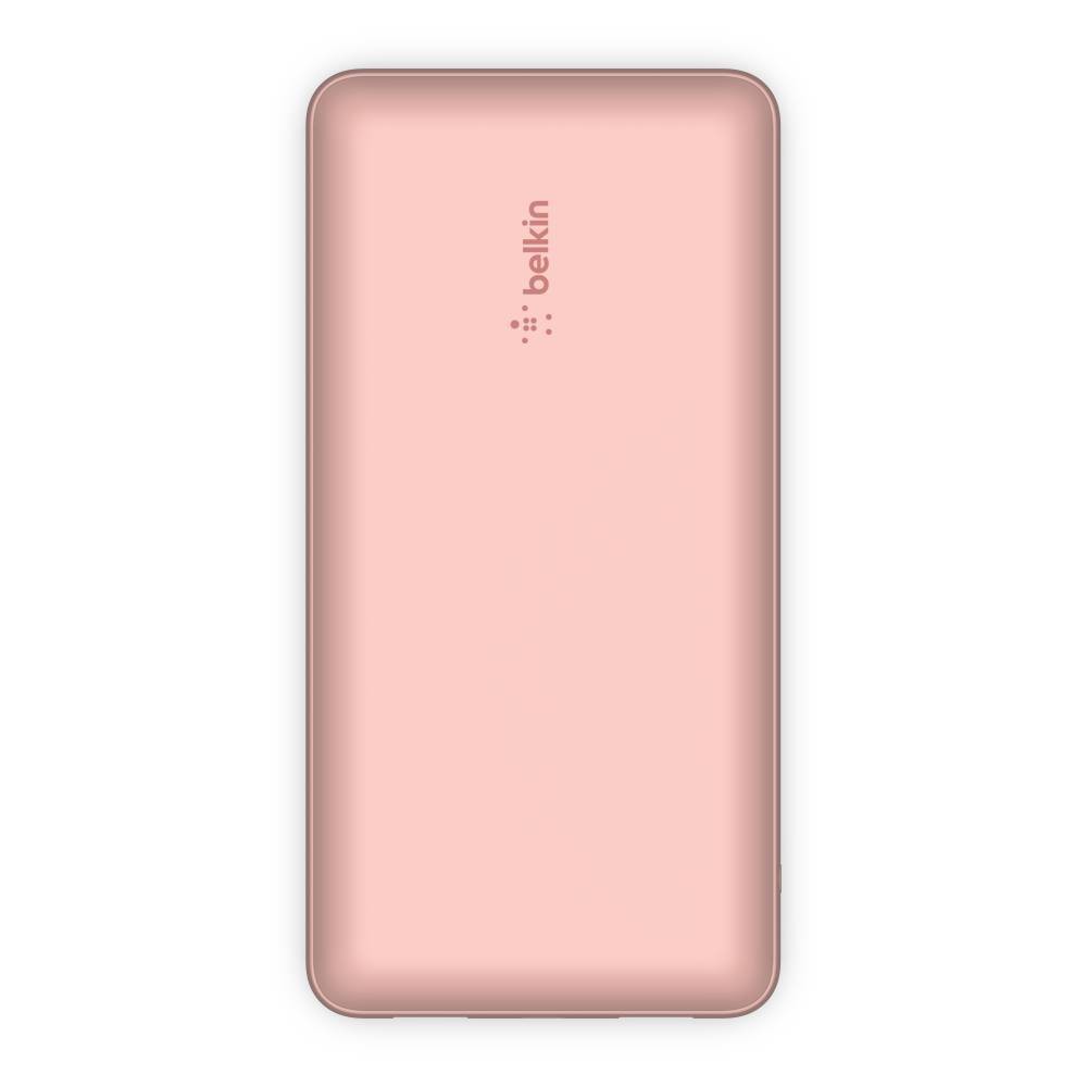 Belkin 20000mAh Power Bank 15W USB-C + 2 12W USB-A - Rose Gold