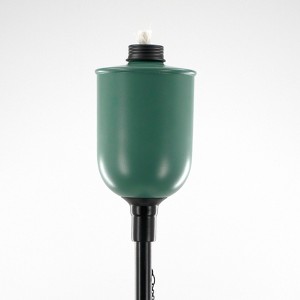 Patio Essentials 15.55" Genie Metal Outdoor Torch Cream/Green/Tan - 1 of 4