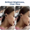 SereneLife 6.5" Fiber Optic Internal Ear Inspection Instrument - Otoscope with LED Light, 3x Magnification, Washable Tips - 2 of 4