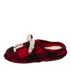 Dearfoams Kid's Buffalo Check Lil Bear Clog Slipper - 3 of 4