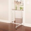 Toddleroo by North States Bright Choice Auto-Close Baby Gate - White -  29.75"-40.5" Wide - image 4 of 4