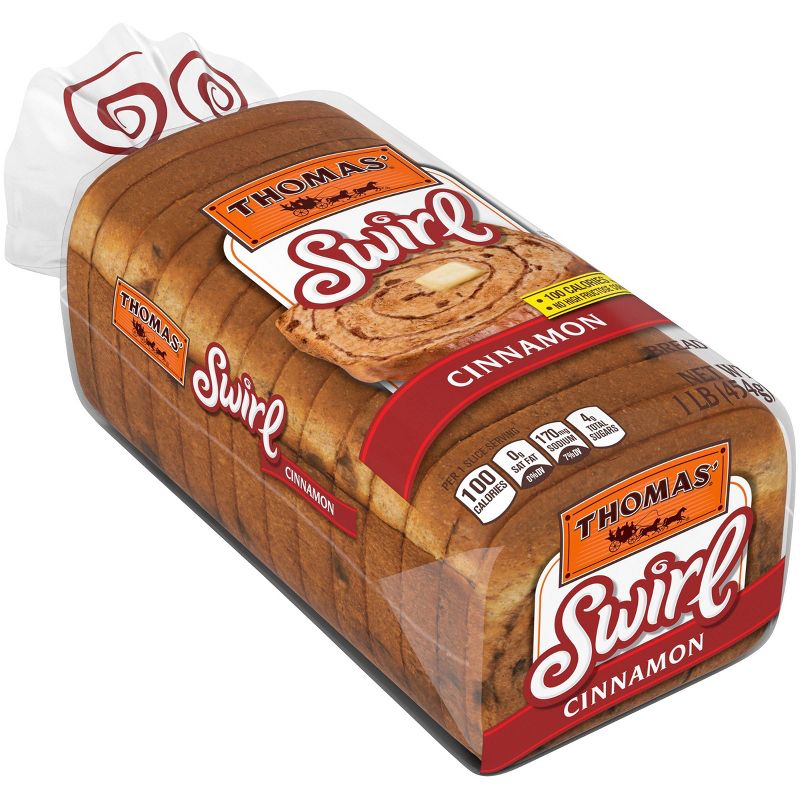 Thomas&#39; Cinnamon Swirl Bread - 16oz, 3 of 18