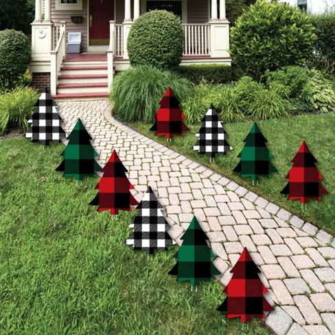 Big Dot Of Happiness Christmas Gnomes - Lawn Decorations - Outdoor Holiday  Party Yard Decorations - 10 Piece : Target