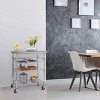 Seville Classics Stainless Steel Top NSF certified Utility Worktable Cart - 4 of 4