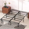 BestMassage 14 Inch Bed Frame High Metal Platform Bed Frame(Black) - 2 of 4