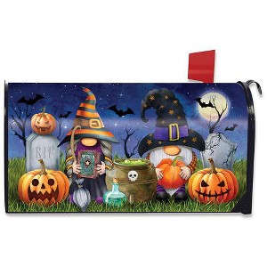Briarwood Lane Halloween Gnomes Magnetic Mailbox Cover Humor Spoo - 1 of 2