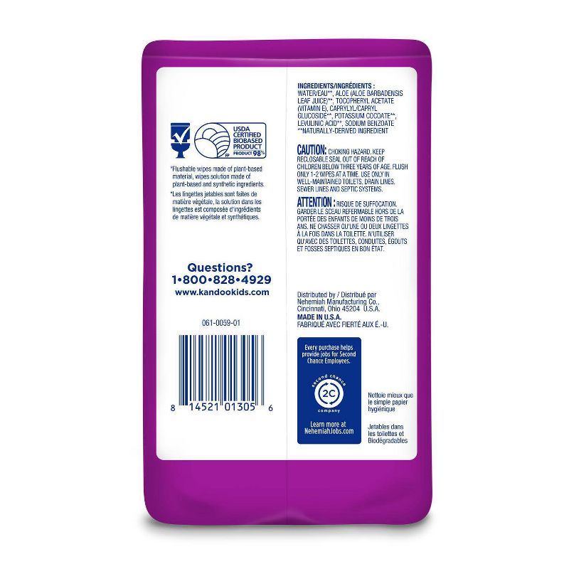 Kandoo Flushable Wipes with Flip Top (Select Count), 4 of 10
