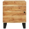 vidaXL Bedside Cabinet 15.7 in.x13 in.x18.1 in. Solid Wood Acacia - 3 of 4