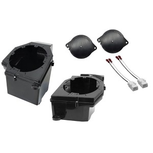 Stinger STXJLPOD Wrangler JL and Gladiator JT Front 6.5” Speaker Pods with Tweeter Adapter - 1 of 4