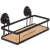 The Lakeside Collection Bamboo Bathroom Rack with Suction Cups - 4 of 4