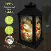 Briarwood Lane Winter Lantern 13.5" x 5.5" x 5.5" Winter Friends Snowman For Winter Lantern - 3 of 3