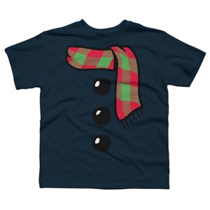 Boy's Design By Humans Snowman Costume Kids Shirt Christmas Gift Santa Claus TShirt 2 By vomaria T-Shirt - 1 of 3
