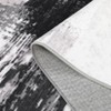 Nasitip Abstract Area Rug, Machine Washable Non-Slip Accent Carpet, Contemporary Art Ink Texture Rug - 2 of 4