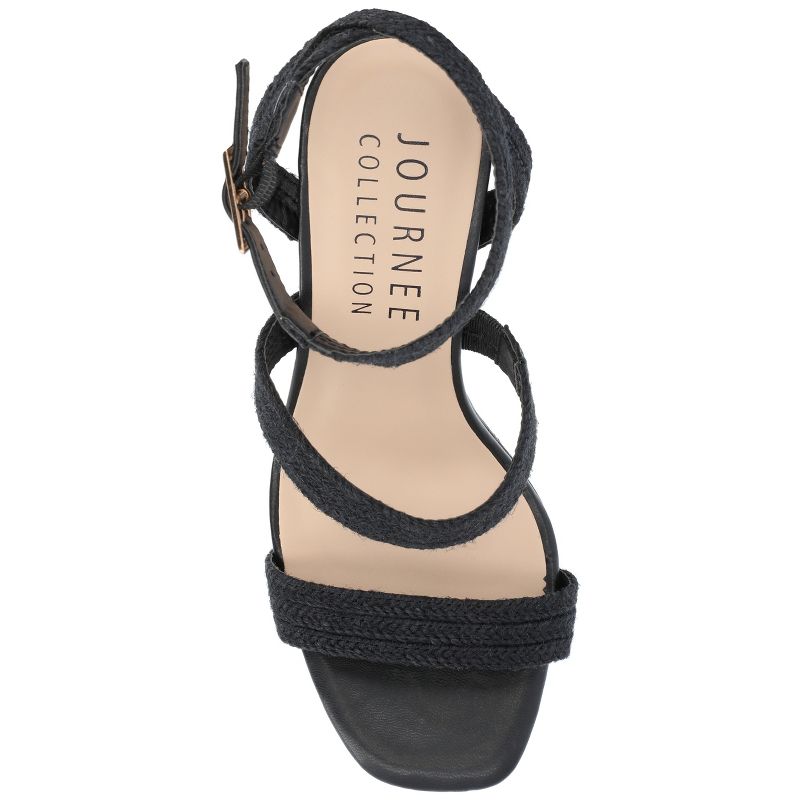 Journee Collection Womens Sienne Tru Comfort Foam High Heel Platform Sandals, 5 of 11