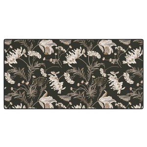 Iveta Abolina Poesie French Garden Charcoal Desk Mat - 1 of 4