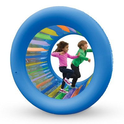 Giant store inflatable wheel