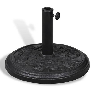 VidaXL Resin Round Parasol Base - 1 of 4