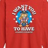 Boys' - Garfield - Want You To Have A Happy Fourth Long Sleeve Graphic T-Shirt - 2 of 4