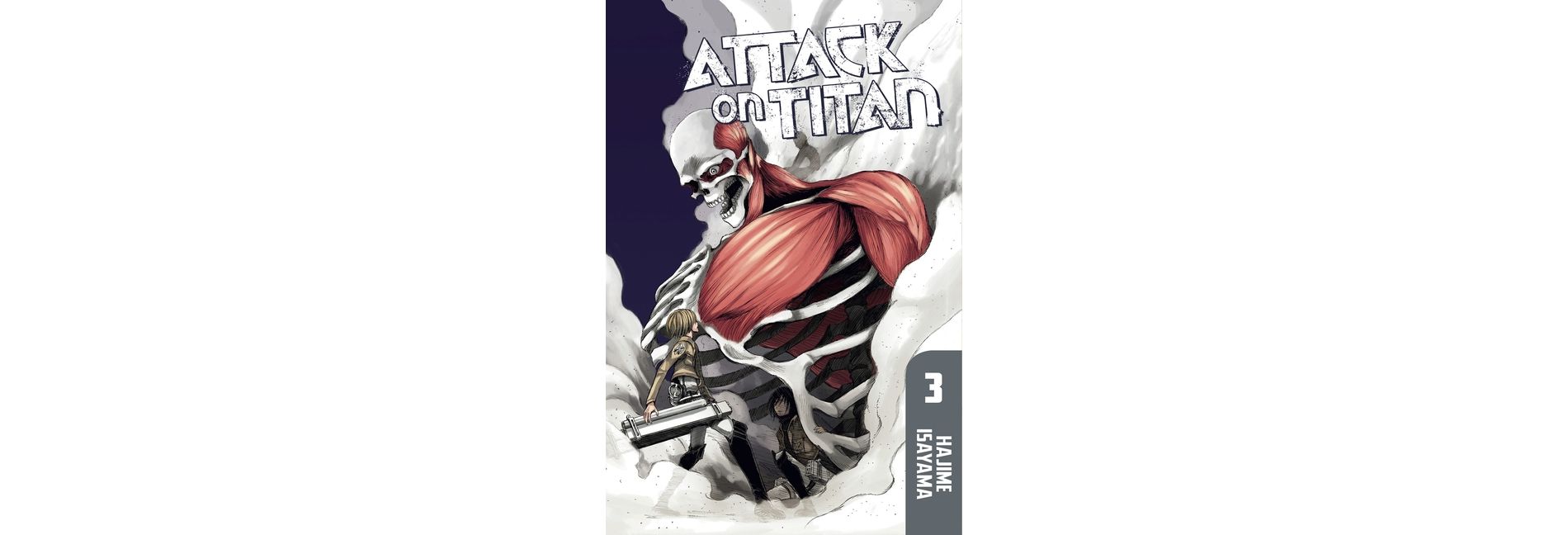 Attack on Titan, Volume 3 - by Hajime Isayama (Paperback)