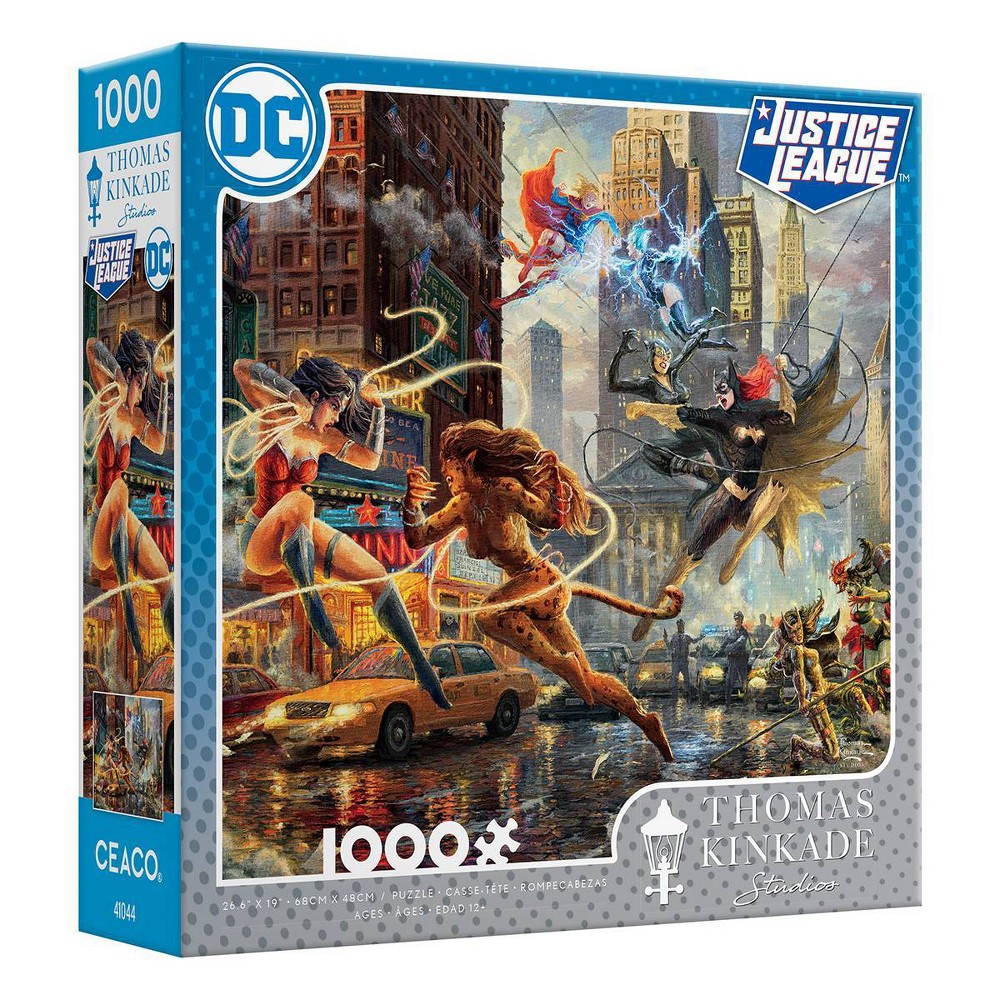 UPC 021081310055 product image for Ceaco Thomas Kinkade DC Comics: Women of DC Jigsaw Puzzle 1000pc | upcitemdb.com