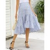 Maternity Dress High Waist Maternity Patchwork Long Skirt - 2 of 4