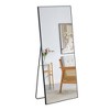 Sturdy Solid Wood Full-Length Mirror For Dressing Bedroom Porch Decor Retail Floor Stand or Wall Mount - 3 of 4