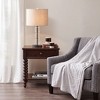 NicBex Farmhouse Nightstand with Storage Drawer Wood Sofa Side Table with Turned Legs for Bedroom,Living Room - 2 of 4