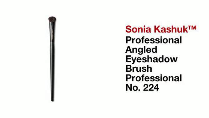 Sonia Kashuk&#8482; Professional Angled Eyeshadow Brush Professional No. 224, 2 of 5, play video