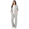 The Lakeside Collection Women's Jogger Track Suit 2 Pc Set - 3 of 4