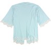 P.J. Salvage Womens Lace Trim Open Front Robe - 2 of 2