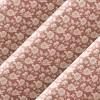 No. 918 1pc 40"x63" Talia Floral Print Semi-Sheer Grommet Curtain Panel Dusty Terracotta - 3 of 4