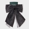 Rhinestone Mesh Hair Bow - Wild Fable™ Black - 2 of 3