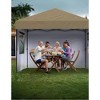 10'x10' Outdoor Pop Up Canopy Tent,Camping Canopy Tent with 4Pcs Sidewalls,Commercial Instant Tent Shelter for Parties, Patios - 2 of 4