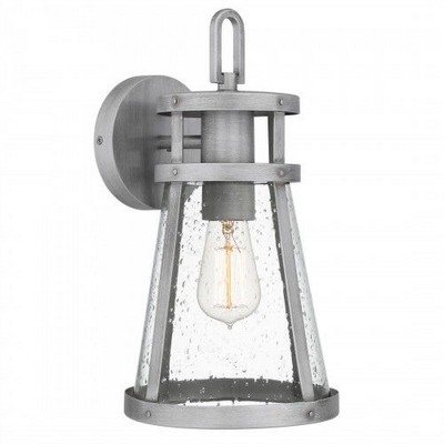 Quoizel Lighting Barber 1 - Light Sconce in  Antique Brushed Aluminum