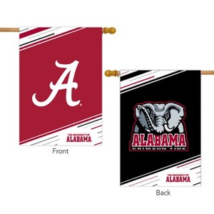 University of Alabama NCAA Licensed Double-Sided House Flag 28" x 40" Briarwood Lane - 1 of 3