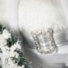 19.5"H Sullivans Christmas Frosty White Santa Figurine Indoor Christmas Decor - 4 of 4